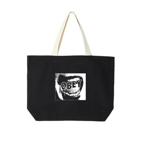 (100551568)SCREAMER TOTE BAG-BLACK